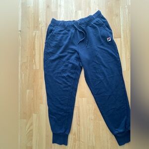 Fila Women’s Navy Sweatpants size L